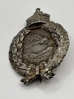 Imperial German Wwi Prussian Pilot Badge Aviation C e  Juncker Silver 2-piece