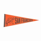 Vintage San Francisco Giants Full Size Pennant 1960s 1969 Baseball Willie Mays
