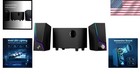 Compact 2 1 Hi-fi Speaker System With Enhanced Bass   Plug-and-play Function