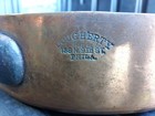 Very Large Vintage Dougherty Copper Pan Phila  