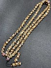 Tibetan Old Agate Dzi 108 Pcs Tiger Tooth Amulet Beads Prayer Necklace B1116