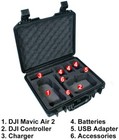 Military Style Hard Shell Carrying Case For Dji Mavic Air 2 And Dji Air 2s