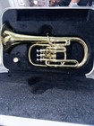 Eb Alto Horn W 3 Valves  With Hard Case  Charcheta  Gold 