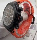 Tissot T-race Chronograph Black Dial Orange Men s Watch T141 417 37 051 02