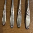 4   1847 Rogers Bros 1919 Ambassador Silverplate Flatware 7 5 8  Dinner Forks