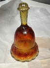 Boyd Glass Crimson Bell  6     Glows