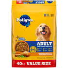 Pedigree Complete Nutrition Adult Dry Dog Food Roasted Chicken Vegetable 40 Lb