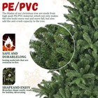 6ft Artificial Christmas Tree  1168 Branch Tips  Full Hinged Pine With  pvc