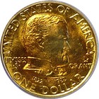 1922 Grant With Star  1 Gold Commemorative Pcgs Ms-64