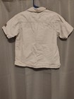 Vintage Curious George Short Sleeve Embroidered Button Camo Shirt Kids 5t