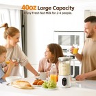 8 In 1 Automatic Nut Milk Maker  Almond Milk Maker 40oz    1200ml   automatic Soy  
