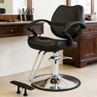 Black Salon Hydraulic Barber Chair Hair Dresser Stylist Beauty Spa 360  equipment