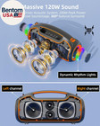 Portable Bluetooth Speakers Wireless Upgrade  200w Peak Loud Sound deep Bass For