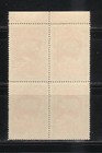 Russia  1954  Sc1735  37 Th Anniv Of October Revolution Block Of 4 Mnh   545