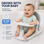 Baby Bathtub Seat Non Slip Infant Bath Chair With Back Support 6-24 Months