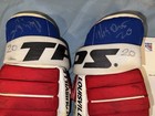New York Rangers Radek Dvorak Game Used signed Gloves 