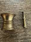 Vintage Miniature Solid Brass Mortar   Pestle Decor Classic Apothecary Style