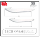 Outdoor Edge 3 5  Razorsafe Replacement Knife Blades  6 Pieces