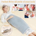 Electric Heating Pad For Back Pain   Cramps Relief 33 x17 6 Level Auto Shut Off