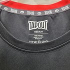 New Tapout Mens Rash Guard Mma Jiu Jitsu Short Sleeve Shirt Size Medium  45 Msrp