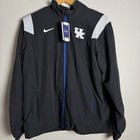 Nike Kentucky Uk Wildcats Jacket Full Zip On Field Black Dn6235-010 Mens L Nwt