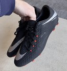 Nike Hypervenom Phelon Iii Fg Soccer Cleats 852556 001 Black Men Size 12