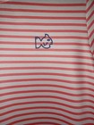 Nwt Girls Prodoh Pro Performance Long Sleeve Fishing Tee Size 2t Tea Rose Stripe