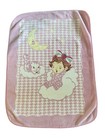 Vintage Baby Strawberry Shortcake Blanket 56x39  Moon Stars Custard    san Marcos   