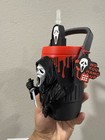 3d Printed Horror Mask 12oz Can Holder Cooler W Lid  Straw  Topper   Can Opener