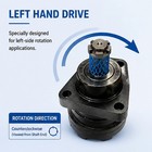 New Agt Left Side Drive Motor Replacement For Mini Skid Steer Loader Ysrt14 Qdni