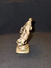 Antique Traditional Indian Bronze Statue God Shiva And Parvati Collectible Rare
