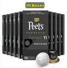 Dark Roast Espresso Pods Compatible With Nespresso Original Machine  Nerissimo