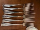 17-antique Louvain Silverplate Silverware Rogers 1847 Knives  Forks  Serving Spn