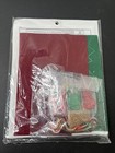 New Bucilla Glitter   Glitz Sequin Felt Christmas Ornament Kit  84304 Set Of 4