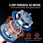 3 4 Hp Garbage Disposal Continuous Feed Ez Connect Sound Reduction