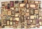Graphic45 Curiosity Shoppe Ephemera Lot 125 scrapbooking  Junk Journal Tag Cards