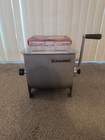 Stainless Steel Meat Mixer 4 2 Gallon  Mixes  17lb Of Meat 