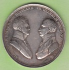 Russia Silver Medal 1813 Alliance With Prussia Pretty Very Rare Nswleipzig
