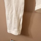 Lululemon Long Sleeve Top Cotton Thumb Holes Size 6 Plain White