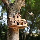 Handmade Hummingbird House Large Bird House For Garden courtyard backyard