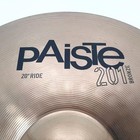 Paiste 201 Bronze 20  Ride Cymbal - Used  Good   No Cracks