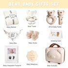 Iaovueby Baby Gift Set Baby Shower Gifts For Girls Boys Bear Baby Gift Basket