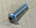 Lot Of A2-070 Button Head Bolts Only- M8 Diameter X 1 25 Mm Thread X 40mm Long