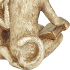 Deco 79 Polystone Monkey Decorative Sculpture Home Decor Statue  Accent Figurine