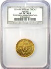1616 Germany Saxony Gold Ducat Sword   Eye Coin - Certified Ncs Au Details
