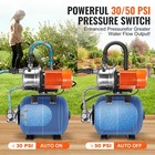 1 6hp Shallow Well Pump With Pressure Tank 1320gph Irrigation Booster Pump