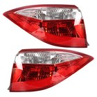 Outer Driver And Passenger Side Rear Tail Lights Assembly Replacement For