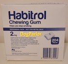 Habitrol Nicotine Gum 2mg Mint Bulk 2 Boxes   408 Pieces Fresh 01 2028