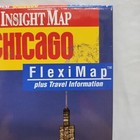 2001 Laminated Chicago Flexi Map Insight Map