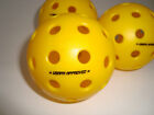 3 Onix Fuse G2 Outdoor Pickleball Balls  Tournament Meet Usapa Pack Of 3 Yellow